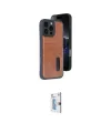 ieg™ iPhone 16 Pro Kılıf Yörünge Işık Serisi - Siyah Bilvis 0.18mm Plus Cam Ekran Koruyucu