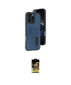 ieg™ iPhone 16 Pro Kılıf Yörünge Işık Serisi - Siyah Buffer Cam Ekran Koruyucu