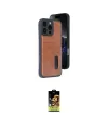 ieg™ iPhone 16 Pro Kılıf Yörünge Işık Serisi - Siyah Buffer Cam Ekran Koruyucu