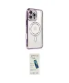 ieg™ iPhone 16 Pro Kılıf Zirve Doku Prime - Şeffaf Pasifik Cam Ekran Koruyucu