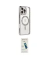 ieg™ iPhone 16 Pro Kılıf Zirve Doku Prime - Şeffaf Pasifik Cam Ekran Koruyucu