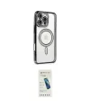 ieg™ iPhone 16 Pro Kılıf Zirve Doku Prime - Şeffaf Pasifik Cam Ekran Koruyucu