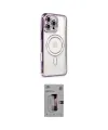 ieg™ iPhone 16 Pro Kılıf Zirve Doku Prime - Siyah Bilvis 3D Mat Cam Ekran Koruyucu