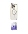 ieg™ iPhone 16 Pro Kılıf Zirve Doku Prime - Siyah Bilvis 5in1 5D Magic Hayalet Cam Ekran Koruyucu