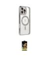 ieg™ iPhone 16 Pro Kılıf Zirve Doku Prime - Siyah Buffer Cam Ekran Koruyucu