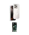 ieg™ iPhone 16 Pro Kılıf Zirve Klasik Prime - Siyah 360 Mat Full Body Arka Koruyucu