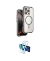 ieg™ iPhone 16 Pro Kılıf Zirve Klasik Prime - Siyah 3D Antistatik Cam Ekran Koruyucu