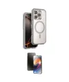 ieg™ iPhone 16 Pro Kılıf Zirve Klasik Prime - Siyah 3D Antistatik Mat Seramik Nano Ekran Koruyucu