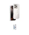 ieg™ iPhone 16 Pro Kılıf Zirve Klasik Prime - Siyah Bilvis 0.18mm Plus Cam Ekran Koruyucu