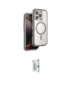 ieg™ iPhone 16 Pro Kılıf Zirve Klasik Prime - Siyah Bilvis 0.18mm Plus Cam Ekran Koruyucu