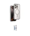 ieg™ iPhone 16 Pro Kılıf Zirve Klasik Prime - Siyah Bilvis 0.18mm Plus Cam Ekran Koruyucu