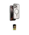 ieg™ iPhone 16 Pro Kılıf Zirve Klasik Prime - Siyah Buffer Cam Ekran Koruyucu