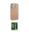 ieg™ iPhone 16 Pro Kılıf Zirve Modern Prime - Şeffaf 360 Full Body Arka Koruyucu
