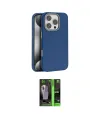 ieg™ iPhone 16 Pro Kılıf Zirve Modern Prime - Şeffaf 360 Full Body Arka Koruyucu