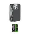 ieg™ iPhone 16 Pro Kılıf Zirve Modern Prime - Şeffaf 360 Full Body Arka Koruyucu