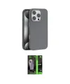 ieg™ iPhone 16 Pro Kılıf Zirve Modern Prime - Şeffaf 360 Full Body Arka Koruyucu