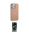ieg™ iPhone 16 Pro Kılıf Zirve Modern Prime - Siyah 360 Mat Full Body Arka Koruyucu