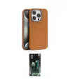 ieg™ iPhone 16 Pro Kılıf Zirve Modern Prime - Siyah 360 Mat Full Body Arka Koruyucu