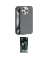 ieg™ iPhone 16 Pro Kılıf Zirve Modern Prime - Siyah 360 Mat Full Body Arka Koruyucu