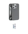 ieg™ iPhone 16 Pro Kılıf Zirve Modern Prime - Siyah Bilvis 0.18mm Plus Cam Ekran Koruyucu
