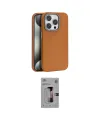 ieg™ iPhone 16 Pro Kılıf Zirve Modern Prime - Siyah Bilvis 3D Mat Cam Ekran Koruyucu