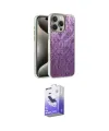 ieg™ iPhone 16 Pro Kılıf Zirve Modern Prime - Siyah Bilvis 5in1 5D Magic Hayalet Cam Ekran Koruyucu