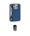 ieg™ iPhone 16 Pro Kılıf Zirve Modern Prime - Siyah Buffer Hayalet Cam Ekran Koruyucu