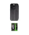 ieg™ iPhone 16 Pro Kılıf Zirve Yansıma Serisi - Şeffaf 360 Full Body Arka Koruyucu