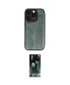 ieg™ iPhone 16 Pro Kılıf Zirve Yansıma Serisi - Siyah 360 Mat Full Body Arka Koruyucu