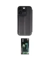 ieg™ iPhone 16 Pro Kılıf Zirve Yansıma Serisi - Siyah 360 Mat Full Body Arka Koruyucu