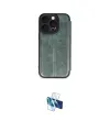 ieg™ iPhone 16 Pro Kılıf Zirve Yansıma Serisi - Siyah 3D Antistatik Seramik Nano Ekran Koruyucu