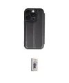 ieg™ iPhone 16 Pro Kılıf Zirve Yansıma Serisi - Siyah Bilvis 3D Cam Ekran Koruyucu