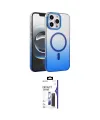 ieg™ iPhone 16 Pro Max Kılıf Ahenk Doku Özel Seri - Siyah Bilvis 3X AR Hayalet Cam Ekran Koruyucu