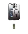 ieg™ iPhone 16 Pro Max Kılıf Ahenk Doku Özel Seri - Siyah Joko Magic 5D Hayalet Cam