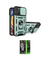 ieg™ iPhone 16 Pro Max Kılıf Ahenk Klasik - Şeffaf 360 Full Body Arka Koruyucu