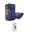 ieg™ iPhone 16 Pro Max Kılıf Ahenk Klasik - Şeffaf Pasifik Cam Ekran Koruyucu