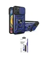 ieg™ iPhone 16 Pro Max Kılıf Ahenk Klasik - Siyah Bilvis 3X AR Hayalet Cam Ekran Koruyucu