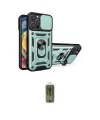 ieg™ iPhone 16 Pro Max Kılıf Ahenk Klasik - Siyah Joko Magic 5D Hayalet Cam