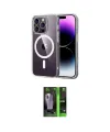 ieg™ iPhone 16 Pro Max Kılıf Ahenk Minimal Serisi - Şeffaf 360 Full Body Arka Koruyucu