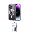 ieg™ iPhone 16 Pro Max Kılıf Ahenk Minimal Serisi - Siyah Bilvis 3X AR Hayalet Cam Ekran Koruyucu