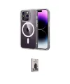 ieg™ iPhone 16 Pro Max Kılıf Ahenk Minimal Serisi - Siyah Bilvis Hayalet Cam Ekran Koruyucu