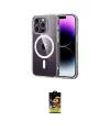 ieg™ iPhone 16 Pro Max Kılıf Ahenk Minimal Serisi - Siyah Buffer Cam Ekran Koruyucu