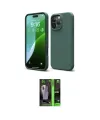 ieg™ iPhone 16 Pro Max Kılıf Ahenk Serisi - Şeffaf 360 Full Body Arka Koruyucu