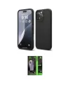 ieg™ iPhone 16 Pro Max Kılıf Ahenk Serisi - Şeffaf 360 Full Body Arka Koruyucu