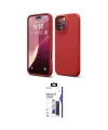 ieg™ iPhone 16 Pro Max Kılıf Ahenk Serisi - Siyah Bilvis 3X AR Hayalet Cam Ekran Koruyucu