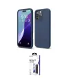 ieg™ iPhone 16 Pro Max Kılıf Ahenk Serisi - Siyah Bilvis 3X AR Hayalet Cam Ekran Koruyucu