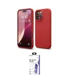 ieg™ iPhone 16 Pro Max Kılıf Ahenk Serisi - Siyah Bilvis 3X AR HD Cam Ekran Koruyucu