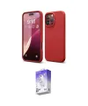 ieg™ iPhone 16 Pro Max Kılıf Ahenk Serisi - Siyah Bilvis 5in1 3D Magic Cam Ekran Koruyucu