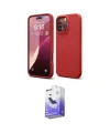 ieg™ iPhone 16 Pro Max Kılıf Ahenk Serisi - Siyah Bilvis 5in1 5D Magic Hayalet Cam Ekran Koruyucu