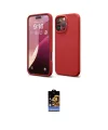 ieg™ iPhone 16 Pro Max Kılıf Ahenk Serisi - Siyah Buffer Hayalet Cam Ekran Koruyucu